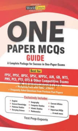 One Paper Mcqs Guide by World Time