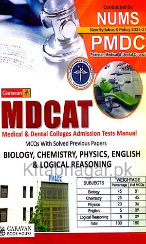 Recommended Book for MDCAT MCQs With Solved Previous Paper